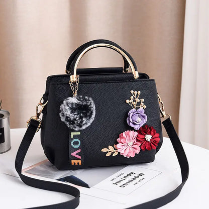 Elegant Women's Floral Handbag – Fashionable Shoulder & Crossbody Bag for Any Occasion