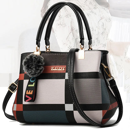 Luxury Handbag for Women Wild Messenger Designer Brand Plaid Shoulder Tote