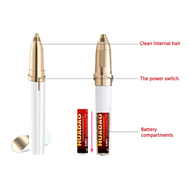 Precision Eyebrow Trimmer & Shaper Tool