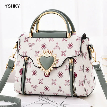 Women's Shoulder Bag Printed Crossbody Handbag for Ladies