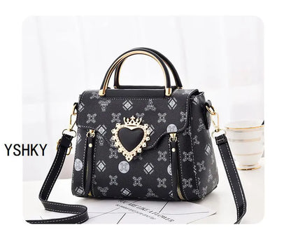 Women's Shoulder Bag Printed Crossbody Handbag for Ladies