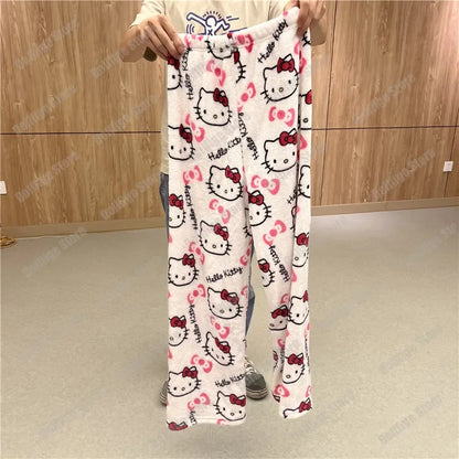 Cozy Hello Kitty Christmas Pajama Pants