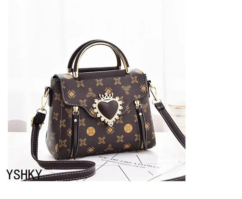 Women's Shoulder Bag Printed Crossbody Handbag for Ladies