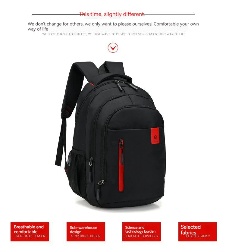 Classic Large Capacity Backpack Fashion: Travel Bag