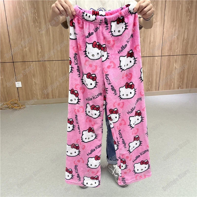 Cozy Hello Kitty Christmas Pajama Pants