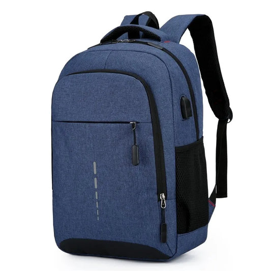 Men's Large Capacity Fashion Backpack: Travel & Laptop Ready