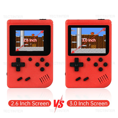 Retro Mini Handheld Game Console – 8-Bit Color LCD with 500 Built-In Games for Kids