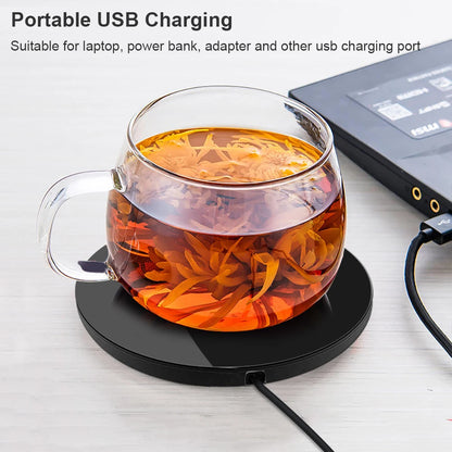 USB Coffee Mug Warmer - Desk Heating Pad