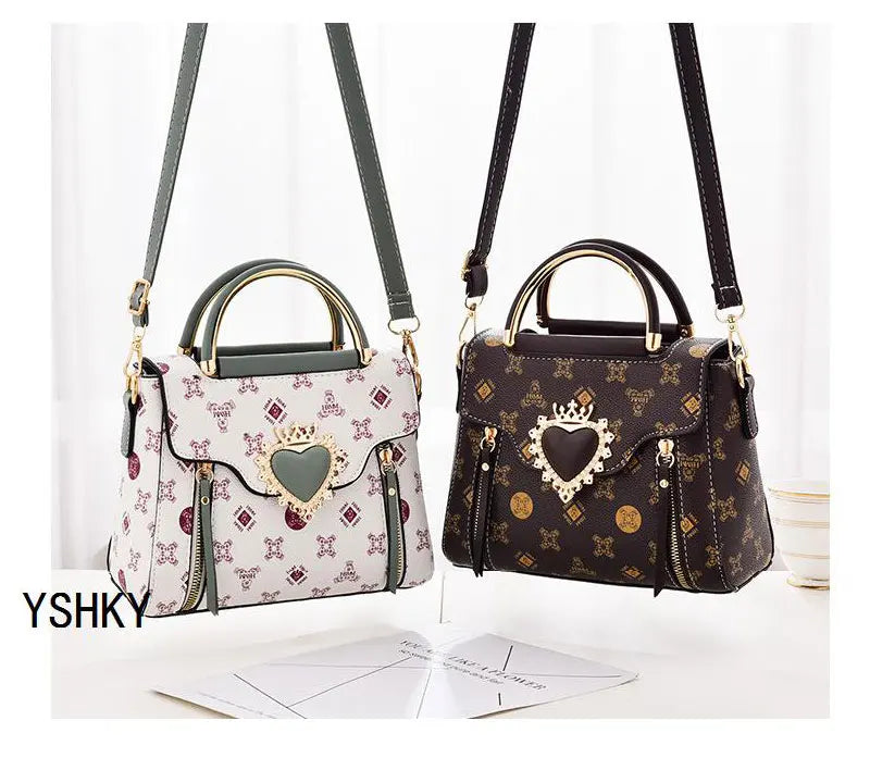 Women's Shoulder Bag Printed Crossbody Handbag for Ladies