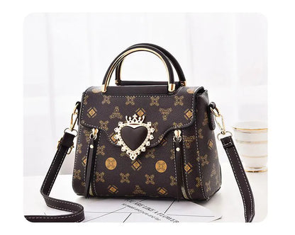 Women's Shoulder Bag Printed Crossbody Handbag for Ladies