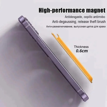 Magnetic Leather Wallet Case for iPhone