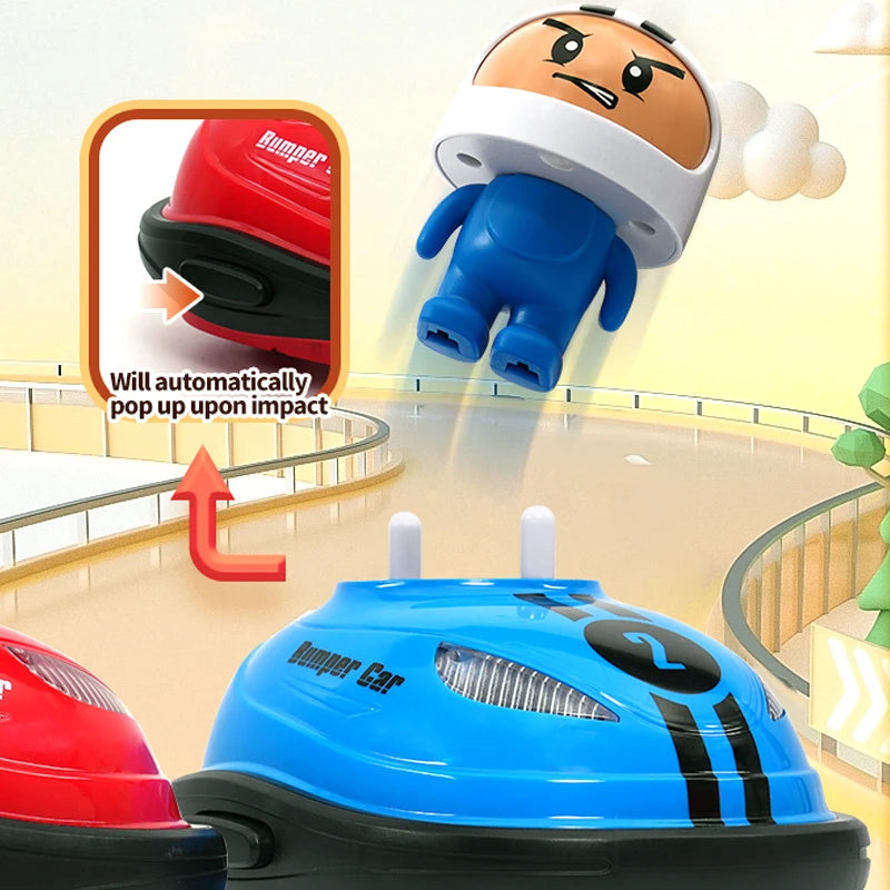 Remote Control Bumper Car with Ejecting Doll