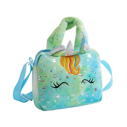 Sweet Unicorn Handbags for Girls - Kids Crossbody Bag