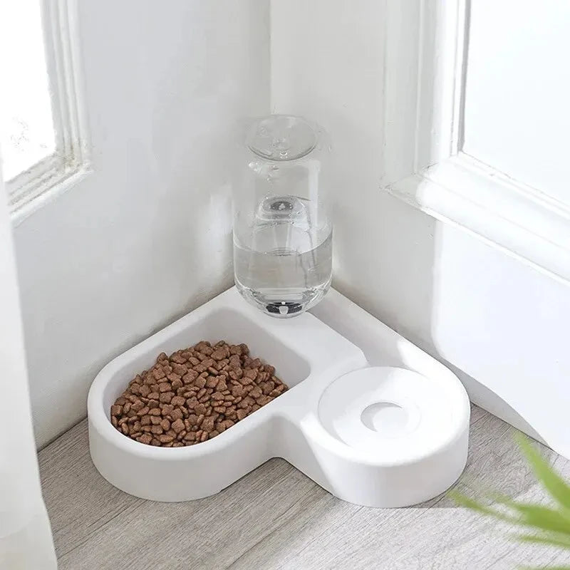 Automatic Pet Drinking & Feeding Bowl for Cats & Dogs