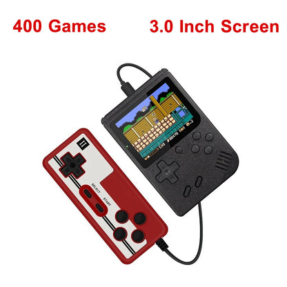 Retro Mini Handheld Game Console – 8-Bit Color LCD with 500 Built-In Games for Kids