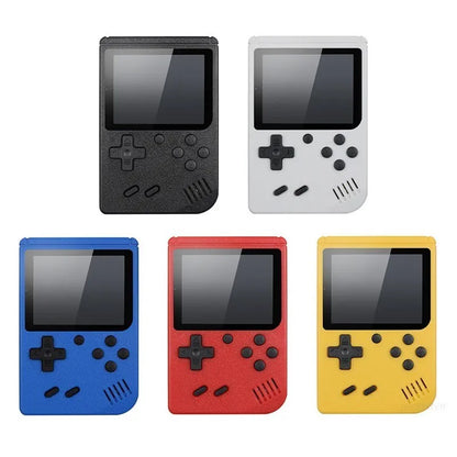 Retro Mini Handheld Game Console – 8-Bit Color LCD with 500 Built-In Games for Kids