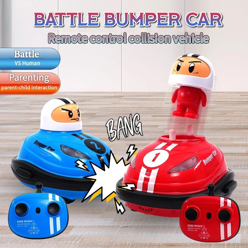 Remote Control Bumper Car with Ejecting Doll