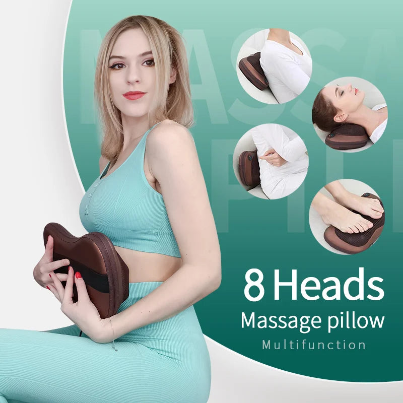 Cervical Shiatsu Electric Massage Pillow