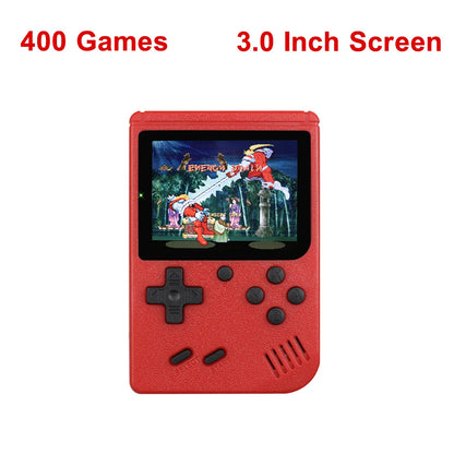 Retro Mini Handheld Game Console – 8-Bit Color LCD with 500 Built-In Games for Kids