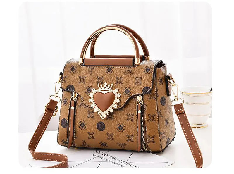 Women's Shoulder Bag Printed Crossbody Handbag for Ladies