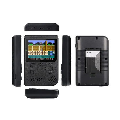 Retro Mini Handheld Game Console – 8-Bit Color LCD with 500 Built-In Games for Kids