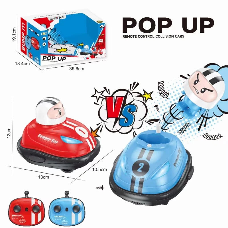 Remote Control Bumper Car with Ejecting Doll