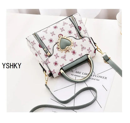 Women's Shoulder Bag Printed Crossbody Handbag for Ladies