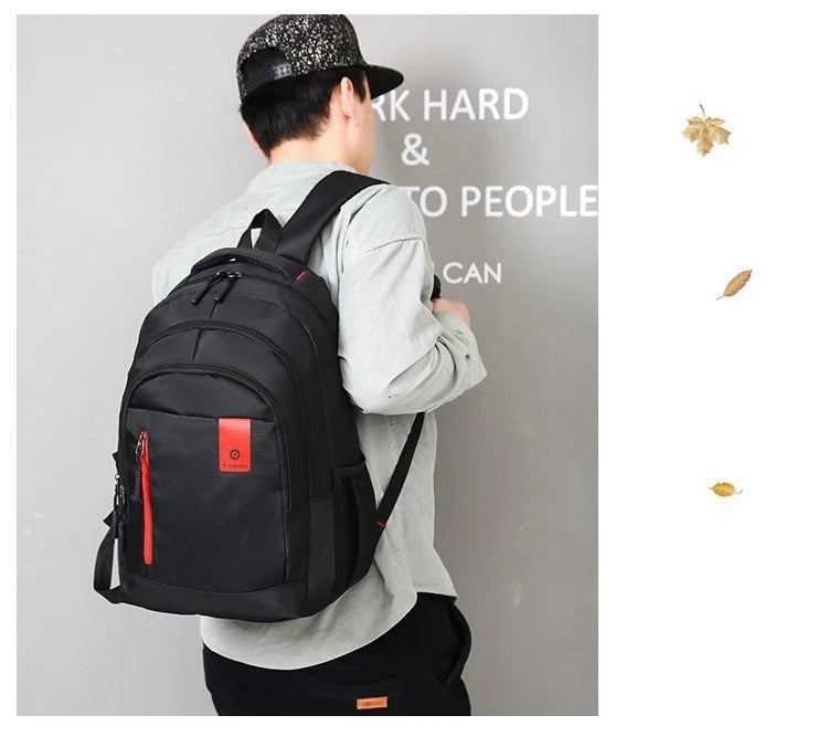 Classic Large Capacity Backpack Fashion: Travel Bag