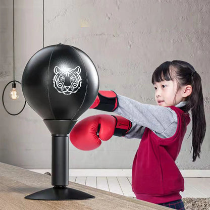 Stress Relief Desktop Punching Bag - Strong Suction Cup