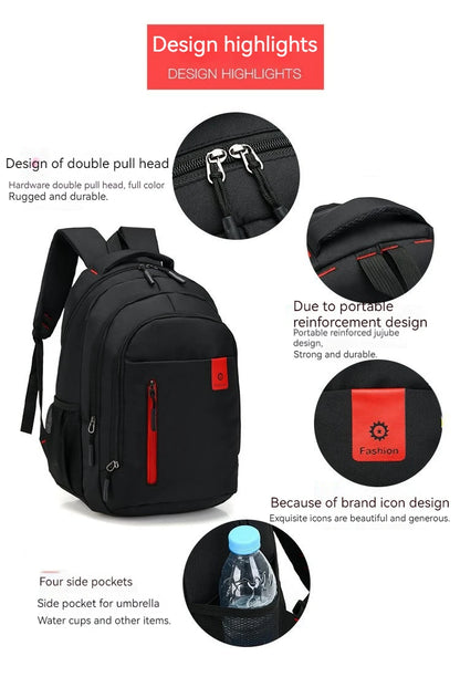 Classic Large Capacity Backpack Fashion: Travel Bag