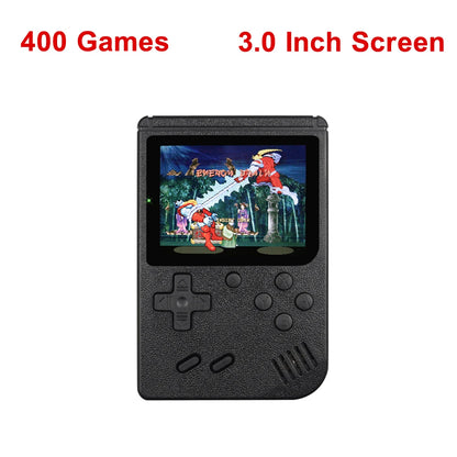 Retro Mini Handheld Game Console – 8-Bit Color LCD with 500 Built-In Games for Kids