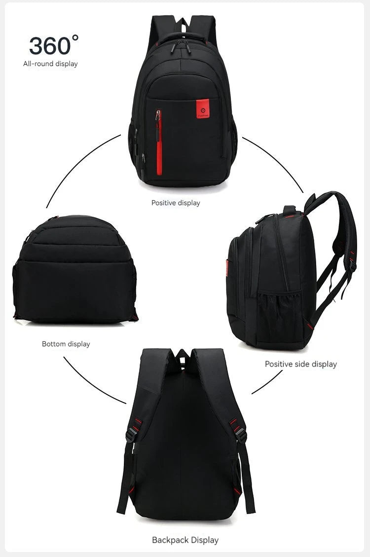 Classic Large Capacity Backpack Fashion: Travel Bag