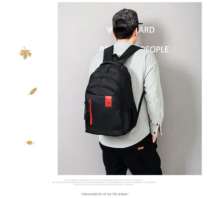 Classic Large Capacity Backpack Fashion: Travel Bag