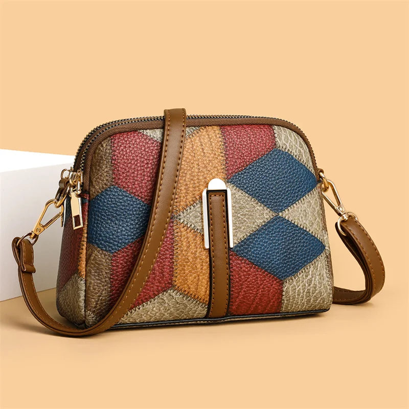 Luxury Handbag for Women Wild Messenger Designer Brand Plaid Shoulder Tote