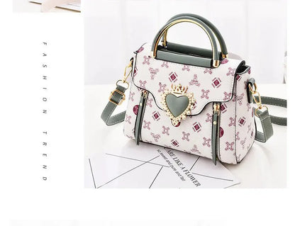 Women's Shoulder Bag Printed Crossbody Handbag for Ladies