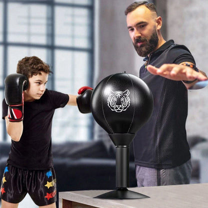 Stress Relief Desktop Punching Bag - Strong Suction Cup