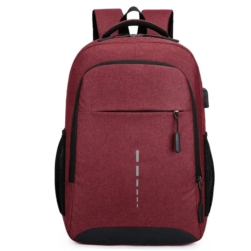 Men's Large Capacity Fashion Backpack: Travel & Laptop Ready